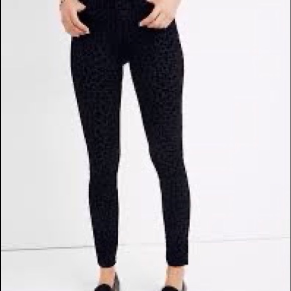 NWT Madewell Leopard Print Skinny Jeans - Picture 7 of 9